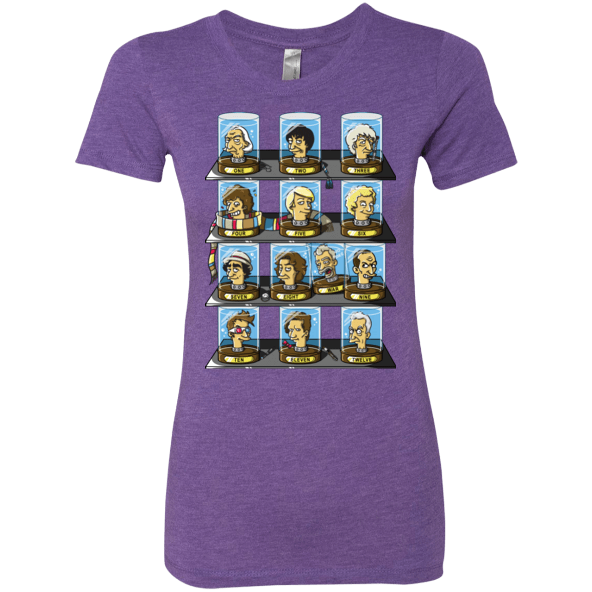 T-Shirts Purple Rush / Small Regen O Rama Women's Triblend T-Shirt