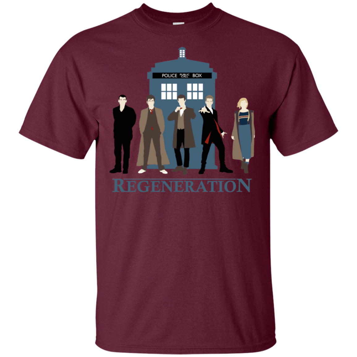 T-Shirts Maroon / S Regeneration T-Shirt
