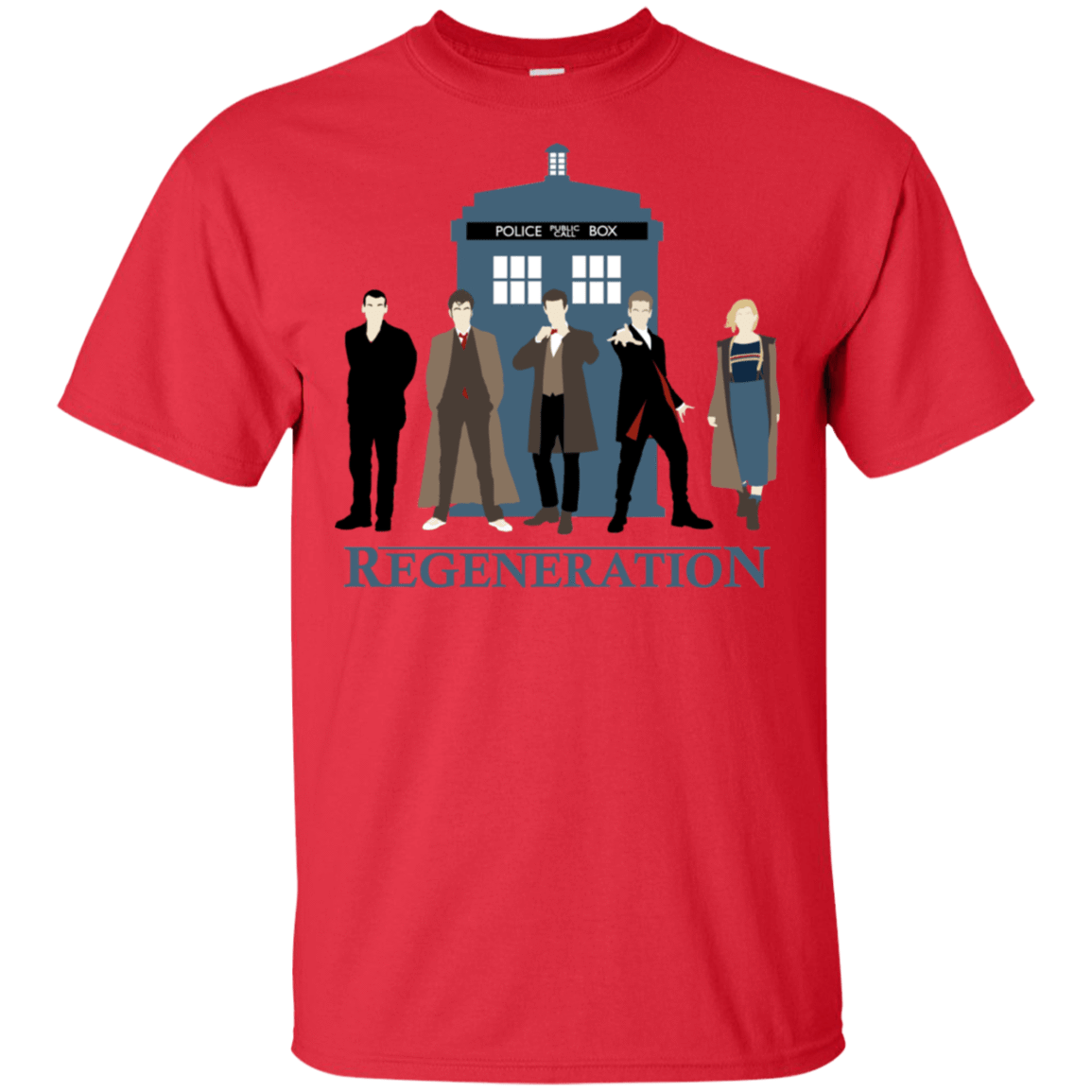 T-Shirts Red / S Regeneration T-Shirt