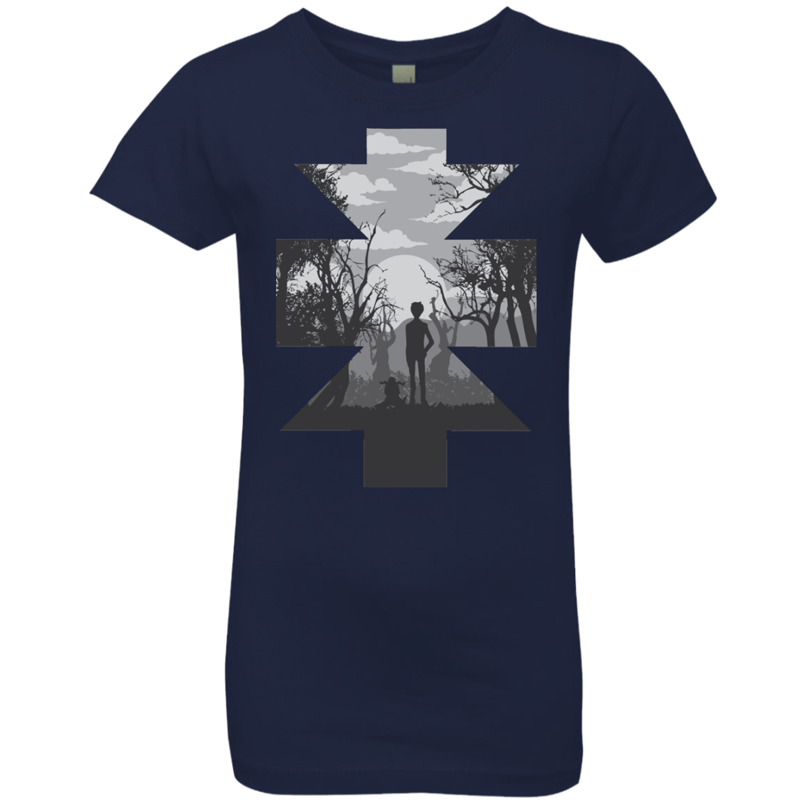 T-Shirts Midnight Navy / YXS Reliability Girls Premium T-Shirt