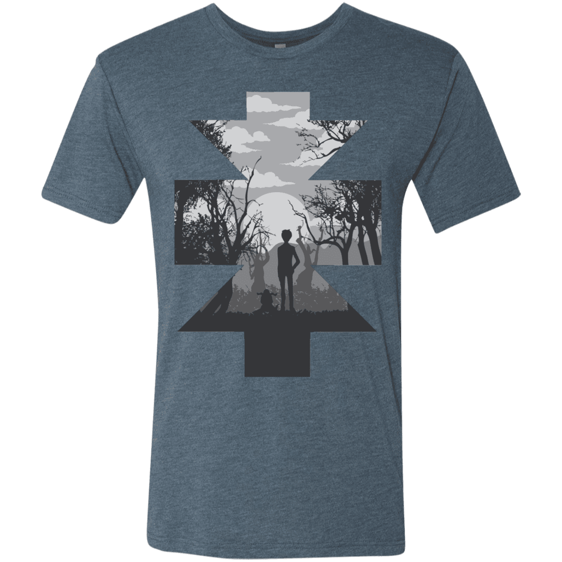 T-Shirts Indigo / S Reliability Men's Triblend T-Shirt