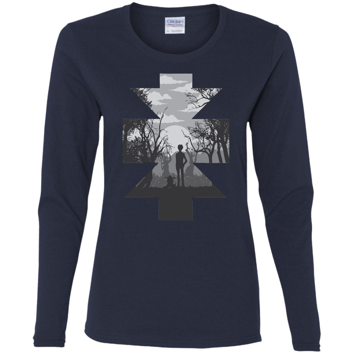 T-Shirts Navy / S Reliability Women's Long Sleeve T-Shirt