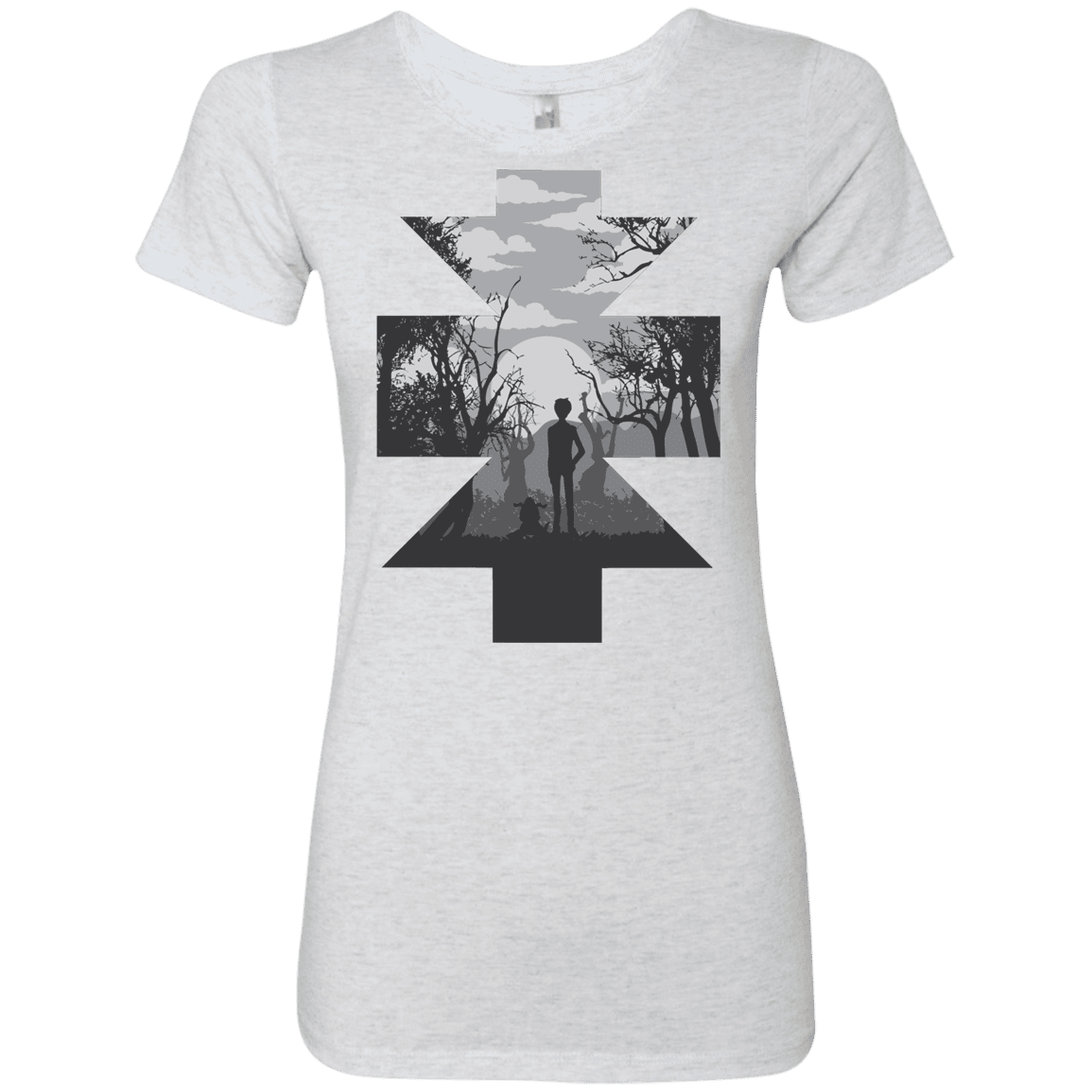 T-Shirts Heather White / S Reliability Women's Triblend T-Shirt