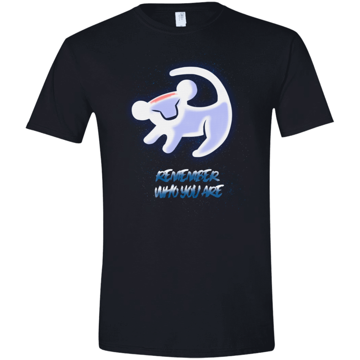 T-Shirts Black / X-Small Remember Who You Are Men's Semi-Fitted Softstyle