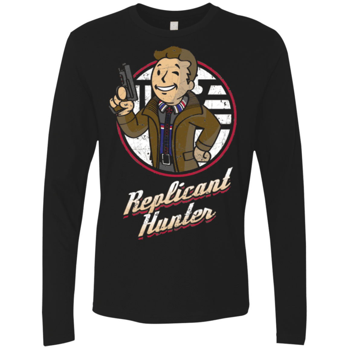 T-Shirts Black / Small Replicant Hunter Men's Premium Long Sleeve