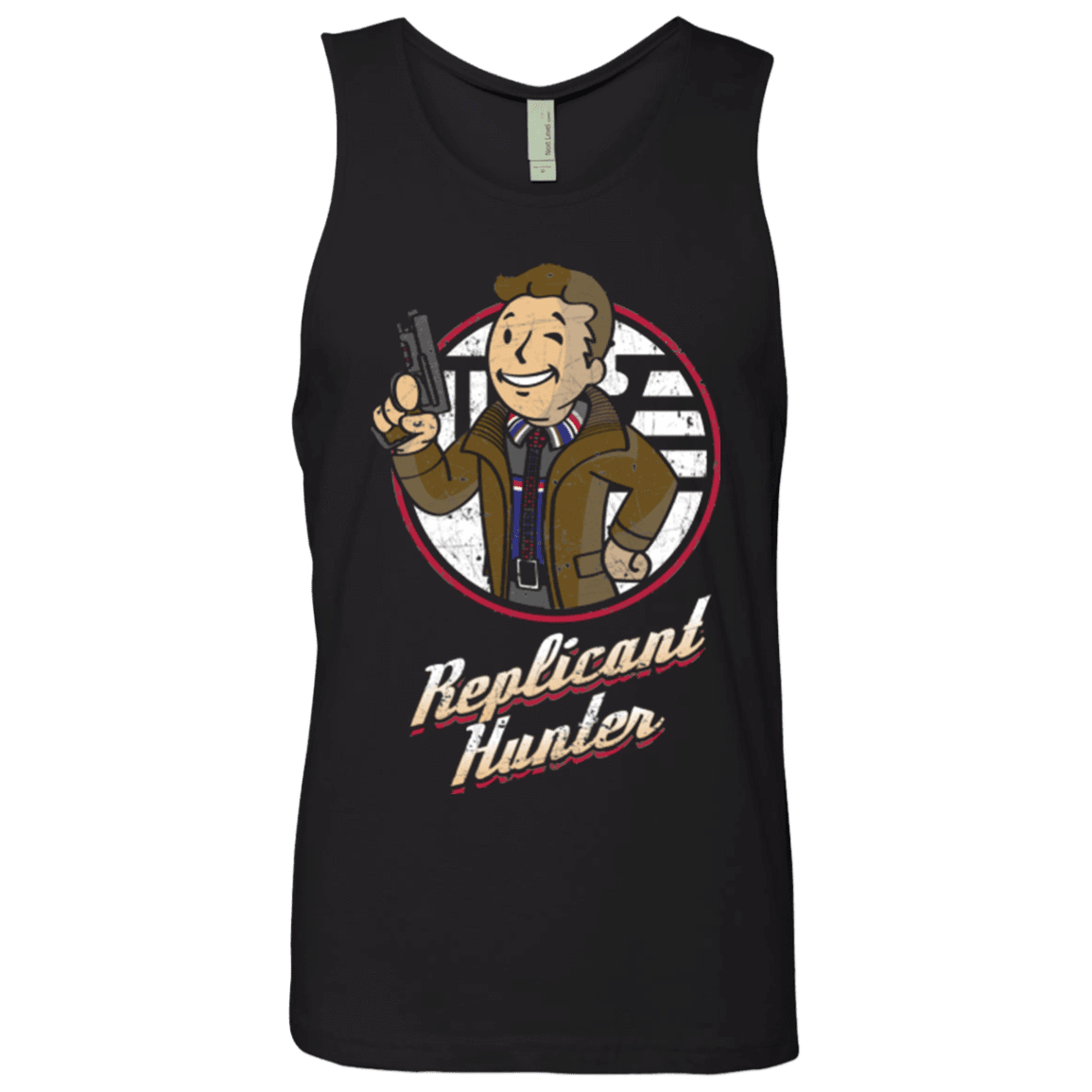 T-Shirts Black / Small Replicant Hunter Men's Premium Tank Top