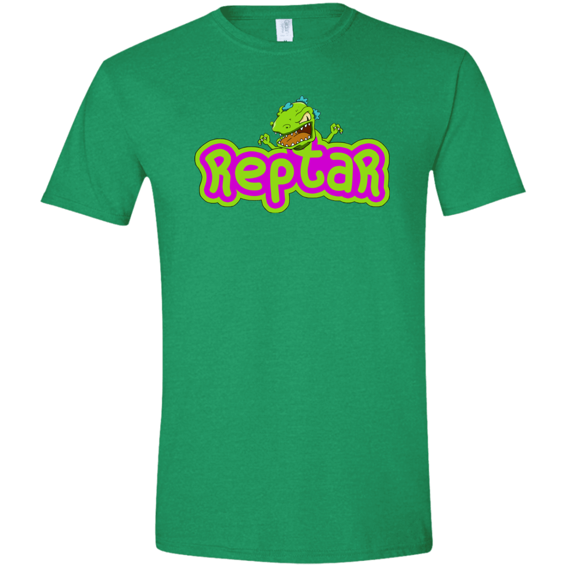 T-Shirts Heather Irish Green / S Reptar Men's Semi-Fitted Softstyle