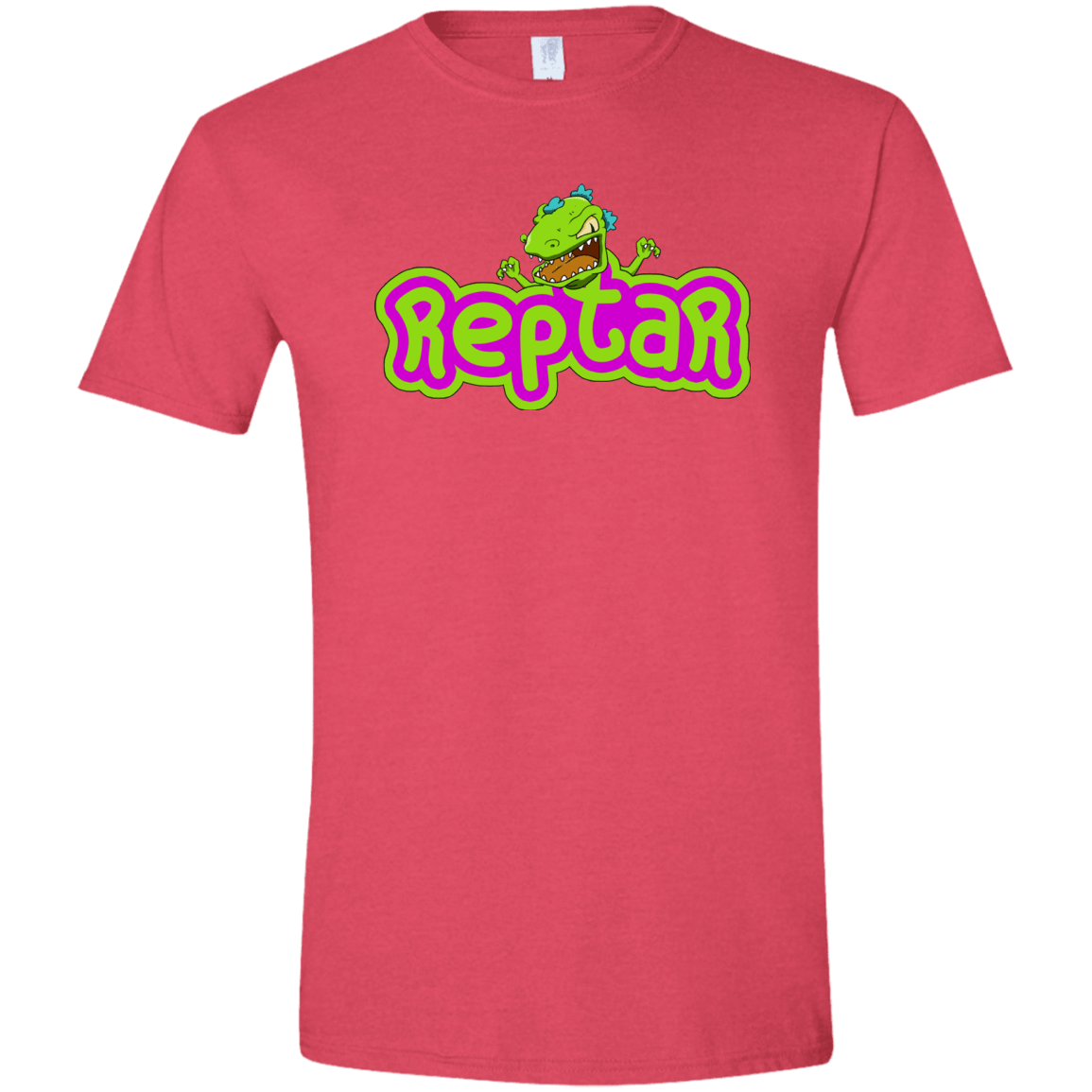 T-Shirts Heather Red / S Reptar Men's Semi-Fitted Softstyle