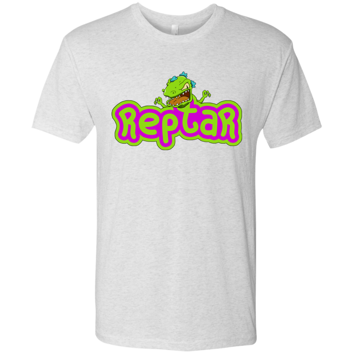 T-Shirts Heather White / S Reptar Men's Triblend T-Shirt
