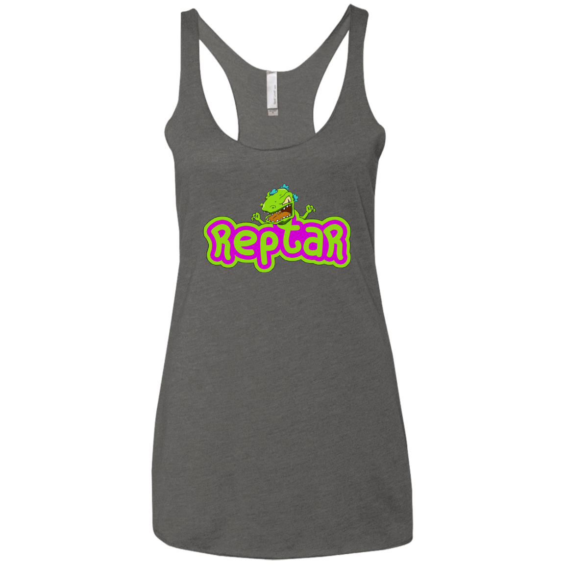T-Shirts Premium Heather / X-Small Reptar Women's Triblend Racerback Tank