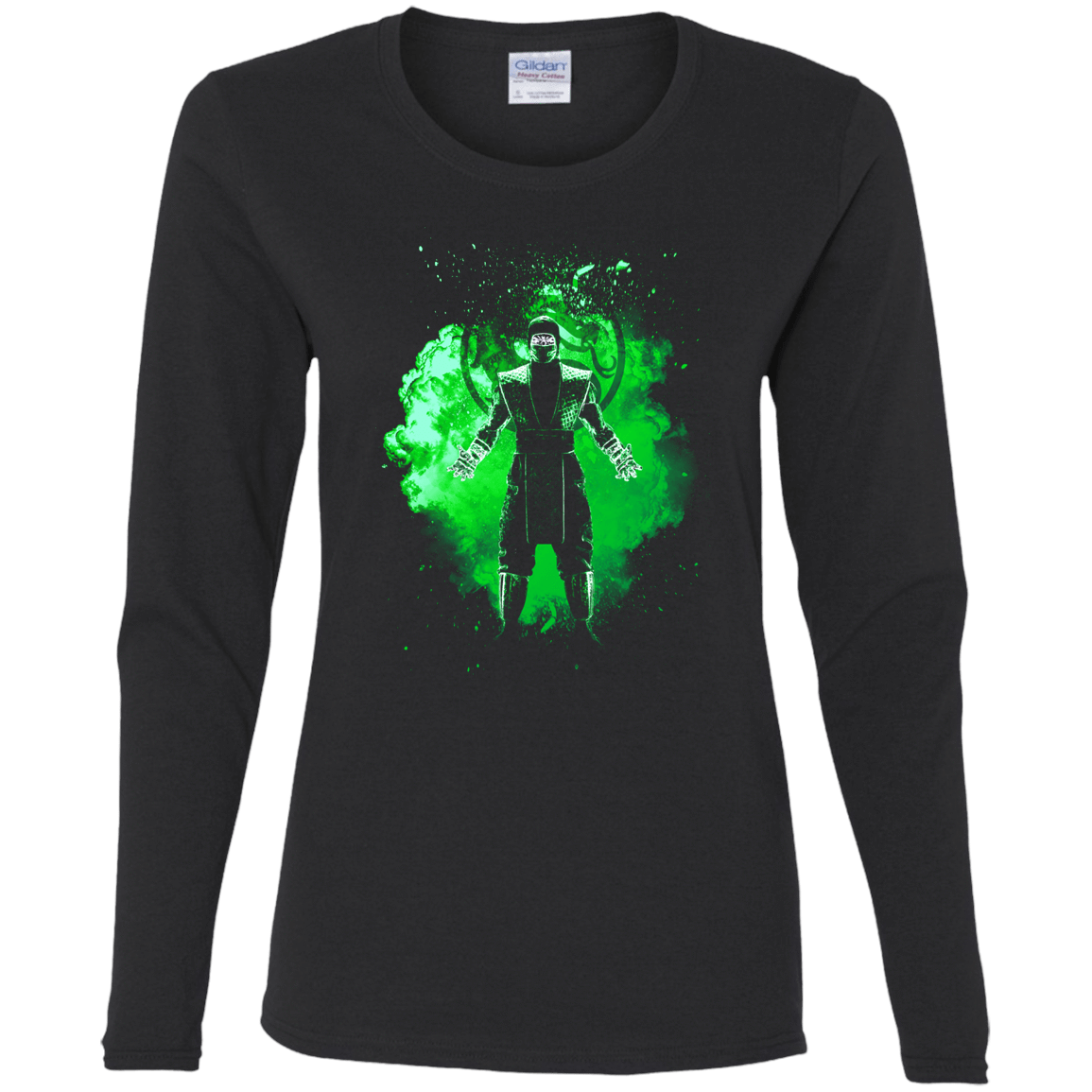 T-Shirts Black / S Reptile Soul Women's Long Sleeve T-Shirt