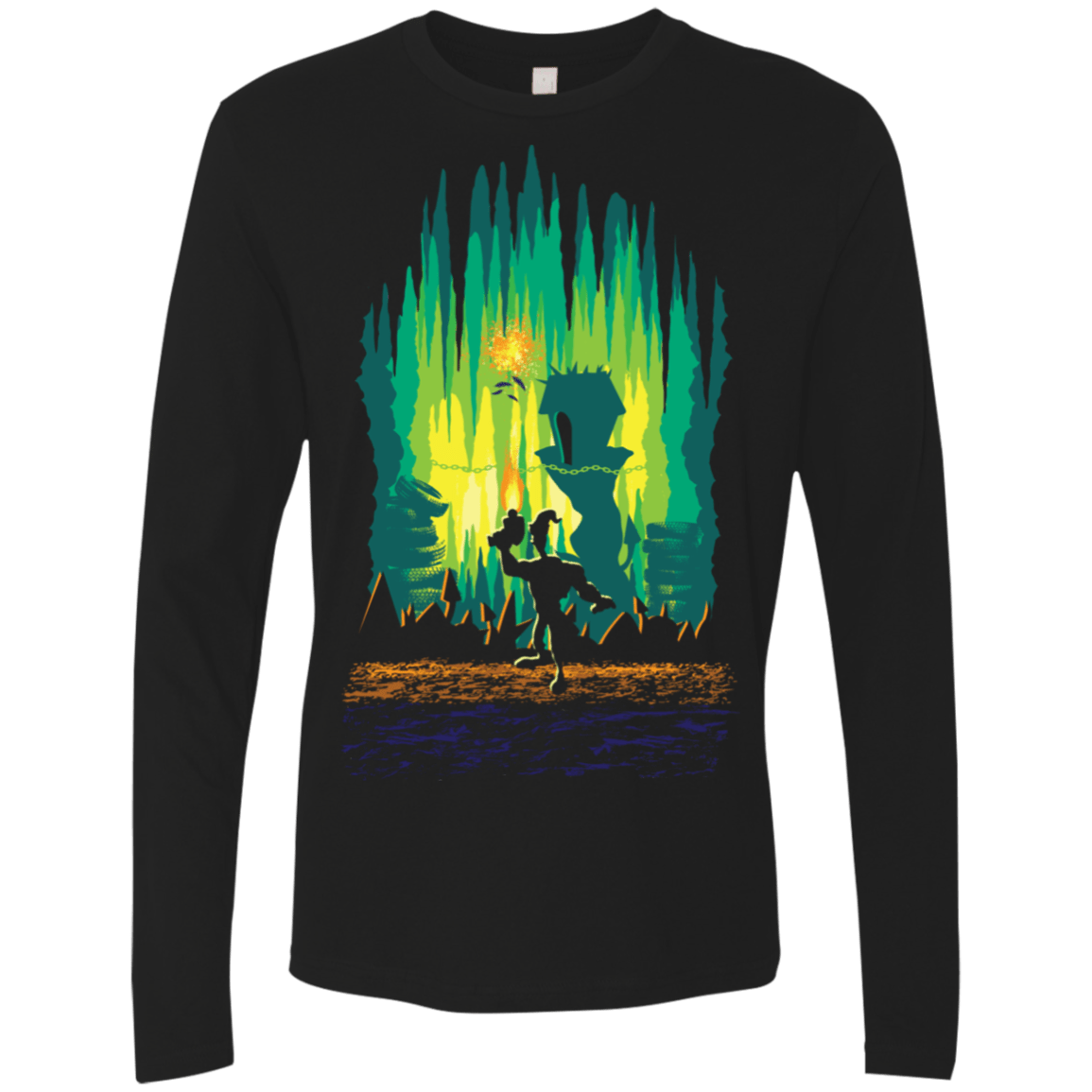 T-Shirts Black / S Rescue Mission Men's Premium Long Sleeve
