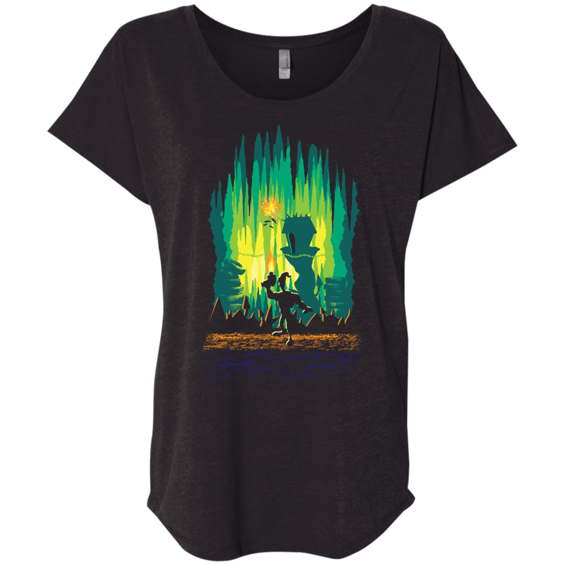 T-Shirts Vintage Black / X-Small Rescue Mission Triblend Dolman Sleeve