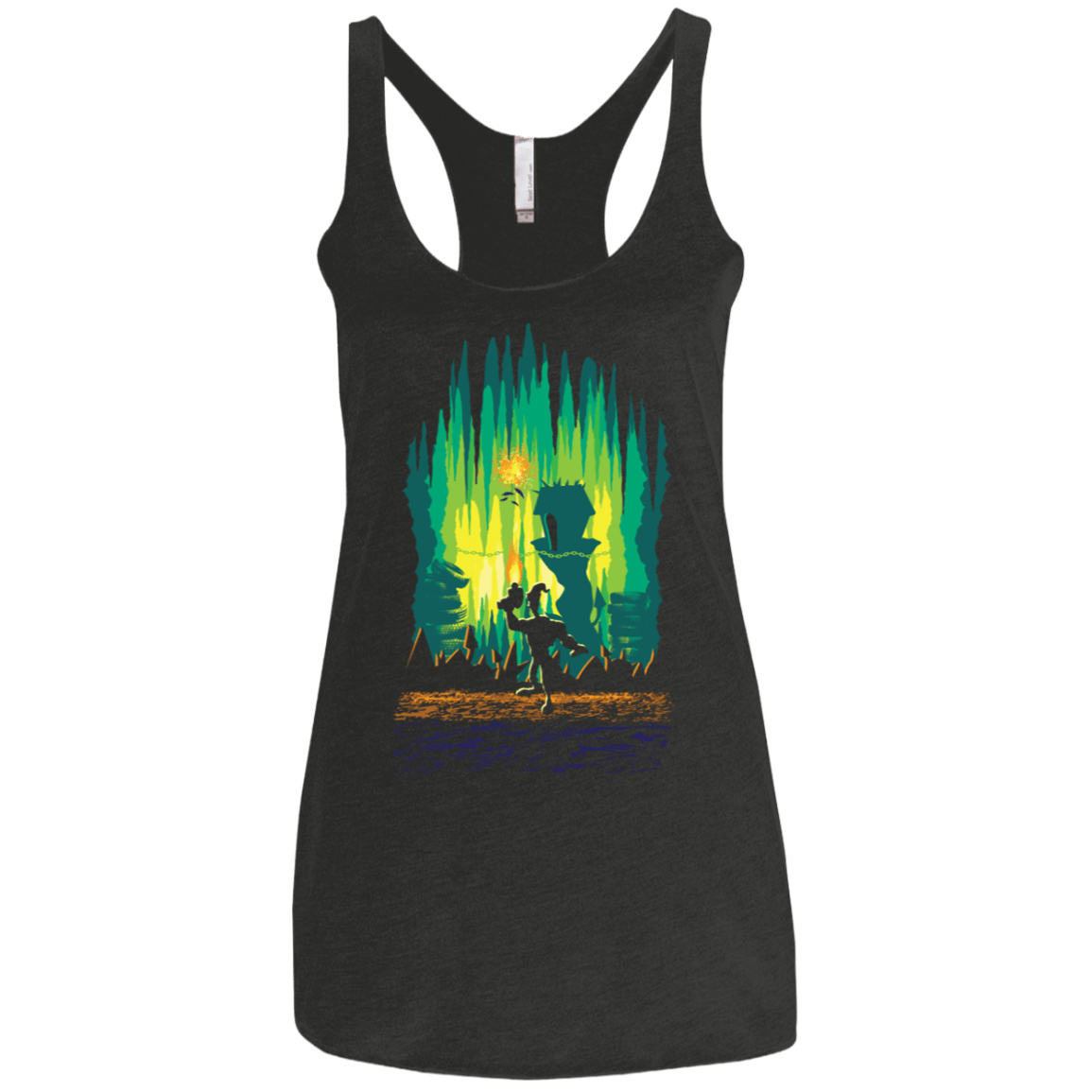 T-Shirts Vintage Black / X-Small Rescue Mission Women's Triblend Racerback Tank