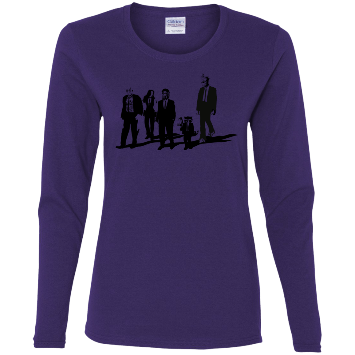 T-Shirts Purple / S Reservoir Aholes Women's Long Sleeve T-Shirt