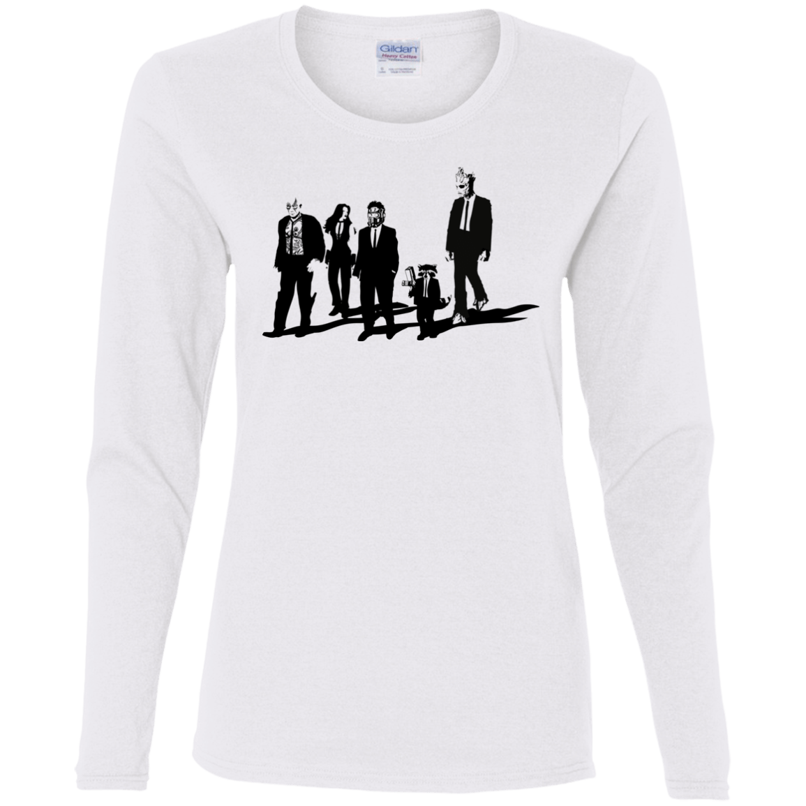 T-Shirts White / S Reservoir Aholes Women's Long Sleeve T-Shirt
