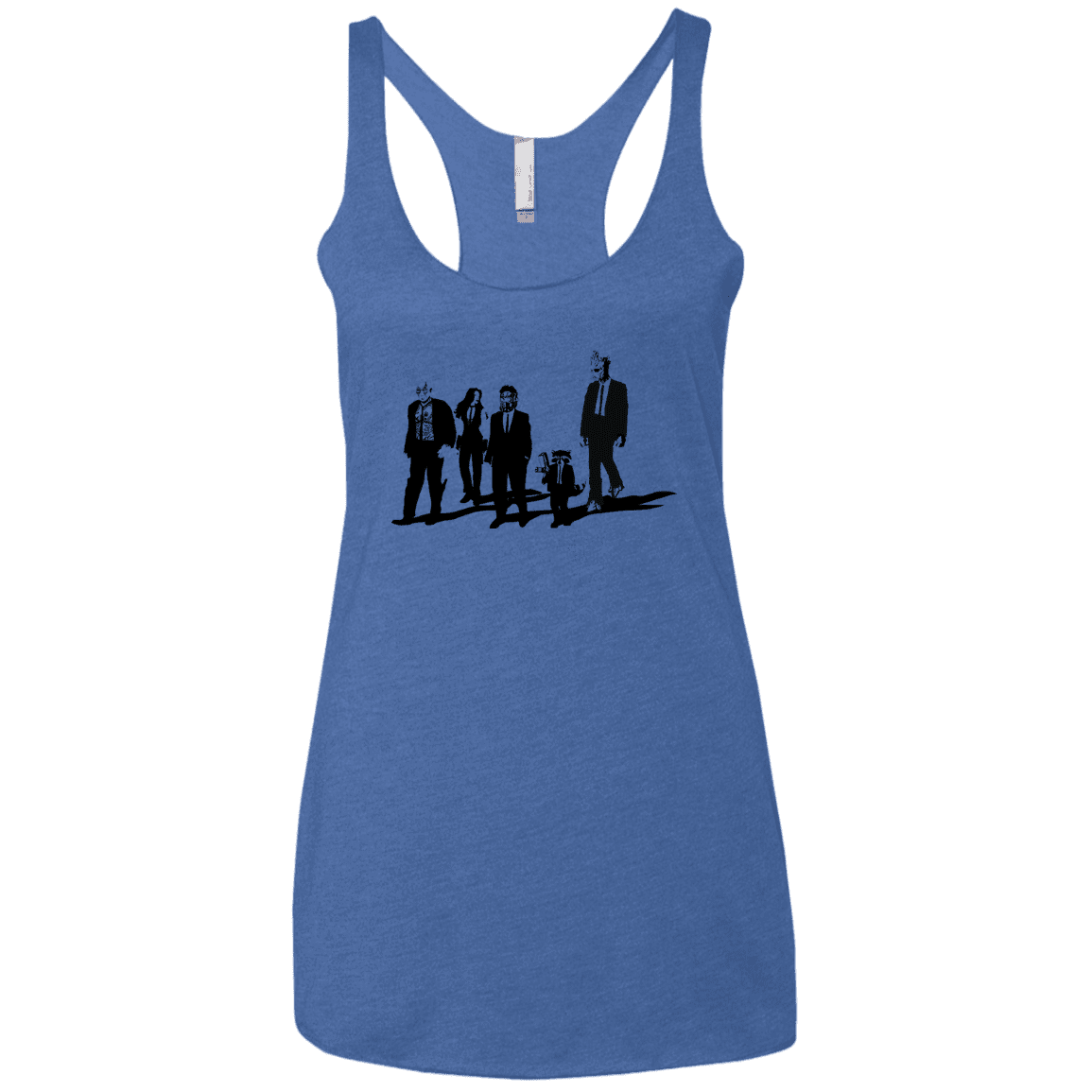 T-Shirts Vintage Royal / X-Small Reservoir Aholes Women's Triblend Racerback Tank