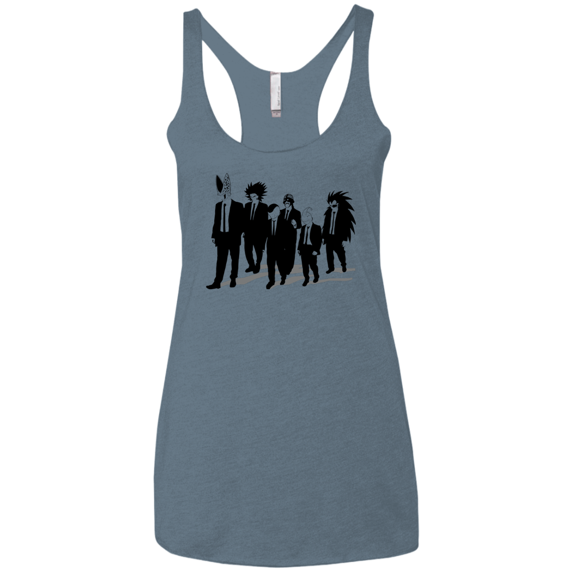 Reservoir Enemies Women's Triblend Racerback Tank