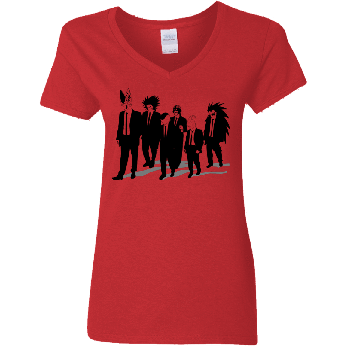 T-Shirts Red / S Reservoir Enemies Women's V-Neck T-Shirt