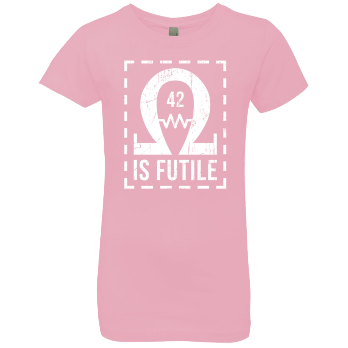 T-Shirts Light Pink / YXS Resistance is Futile Girls Premium T-Shirt