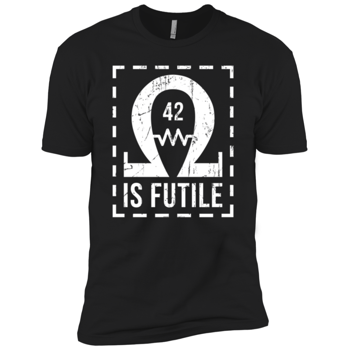T-Shirts Black / X-Small Resistance is Futile Men's Premium T-Shirt