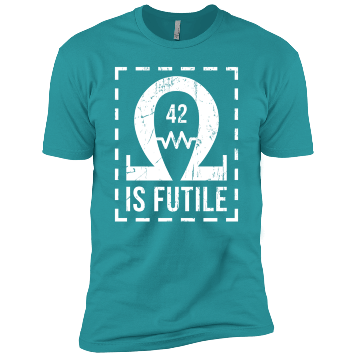 T-Shirts Tahiti Blue / X-Small Resistance is Futile Men's Premium T-Shirt