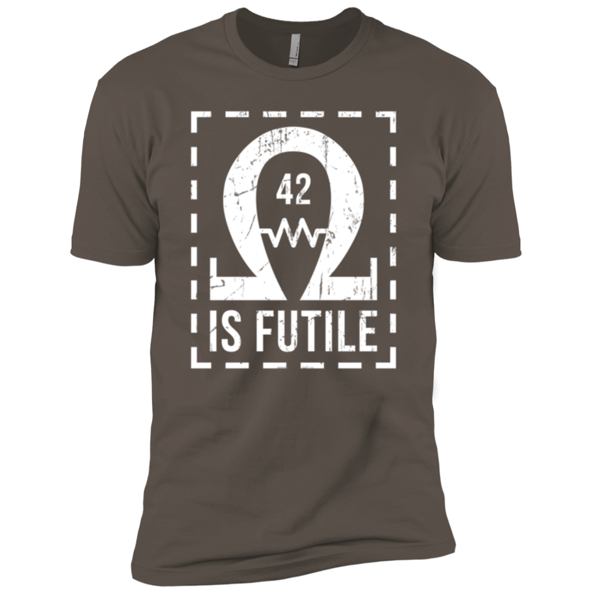 T-Shirts Warm Grey / X-Small Resistance is Futile Men's Premium T-Shirt