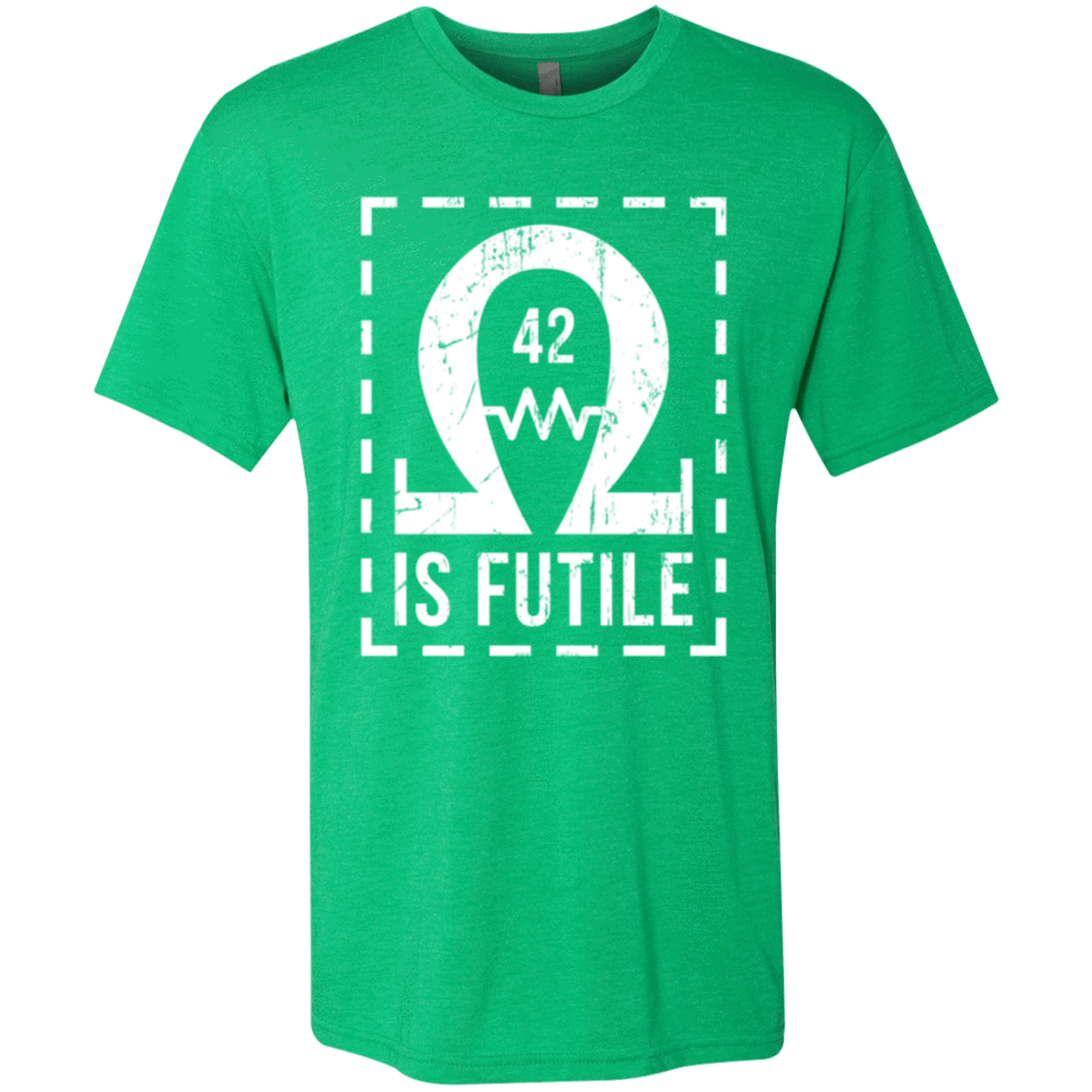 T-Shirts Envy / Small Resistance is Futile Men's Triblend T-Shirt