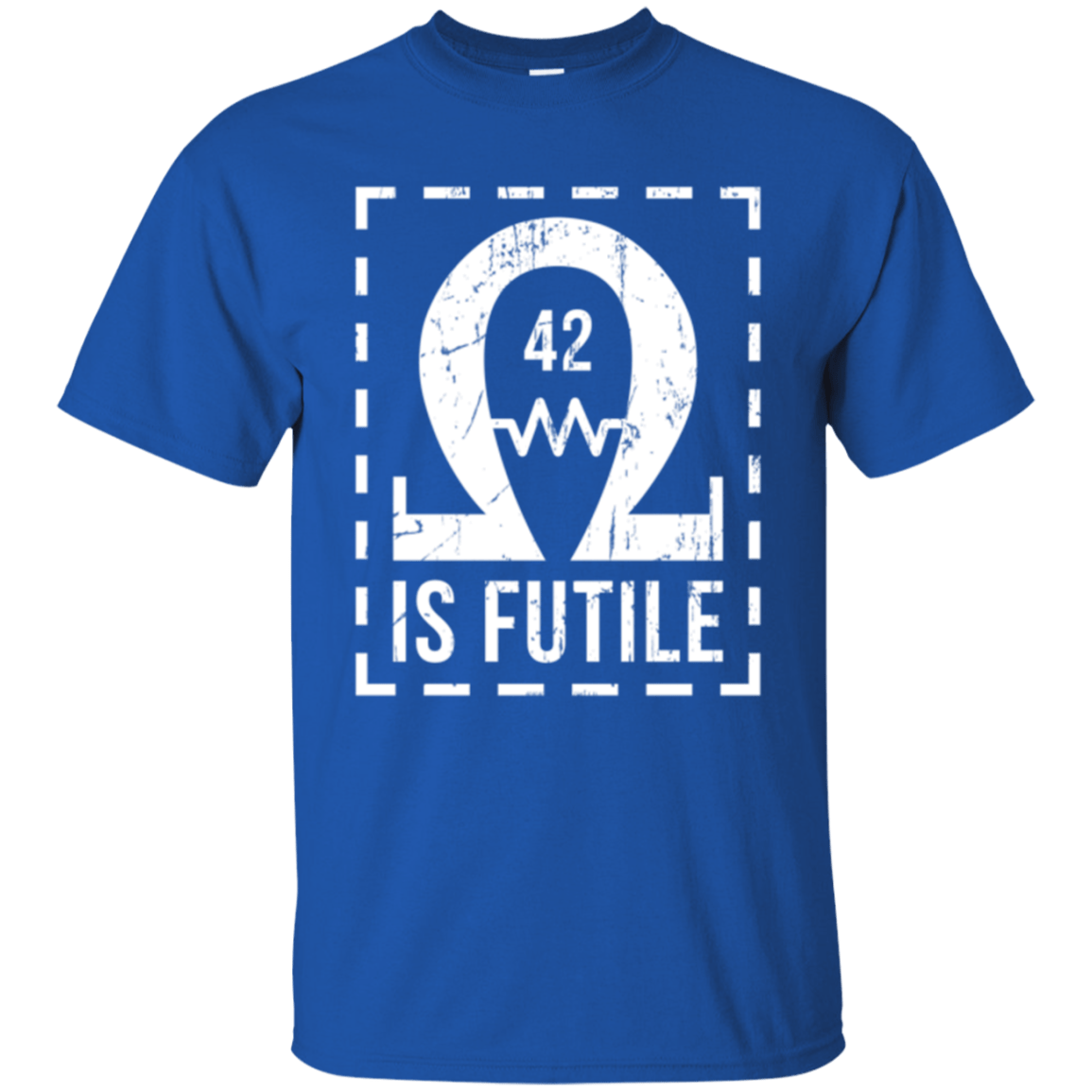 T-Shirts Royal / Small Resistance is Futile T-Shirt
