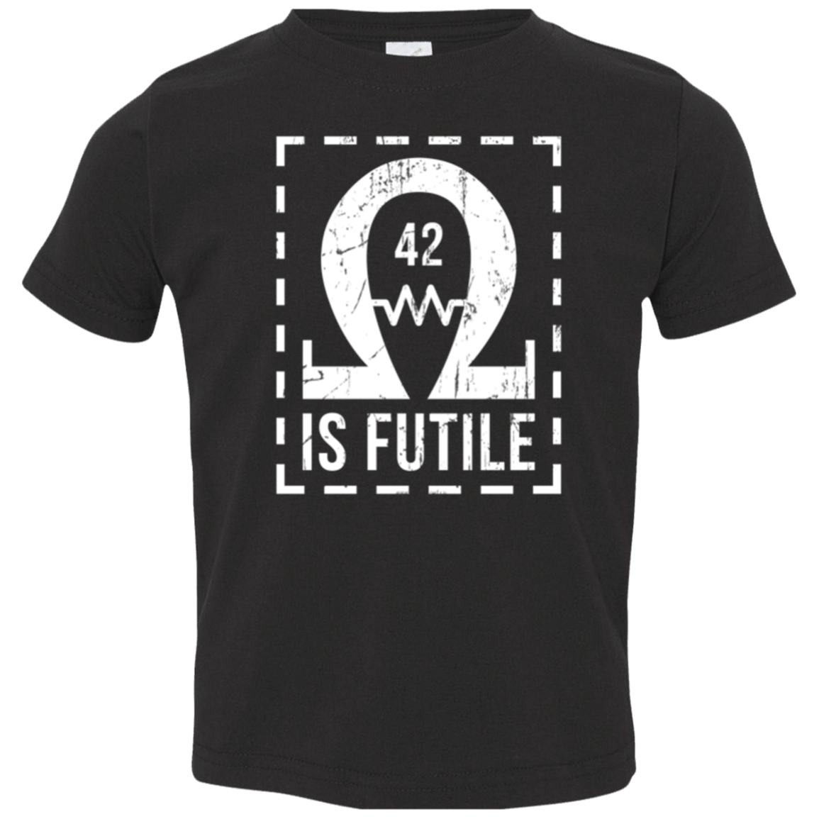 T-Shirts Black / 2T Resistance is Futile Toddler Premium T-Shirt