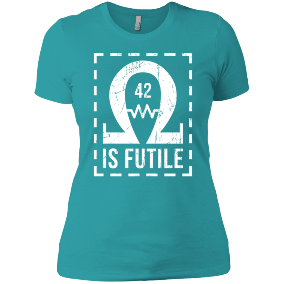 T-Shirts Tahiti Blue / X-Small Resistance is Futile Women's Premium T-Shirt