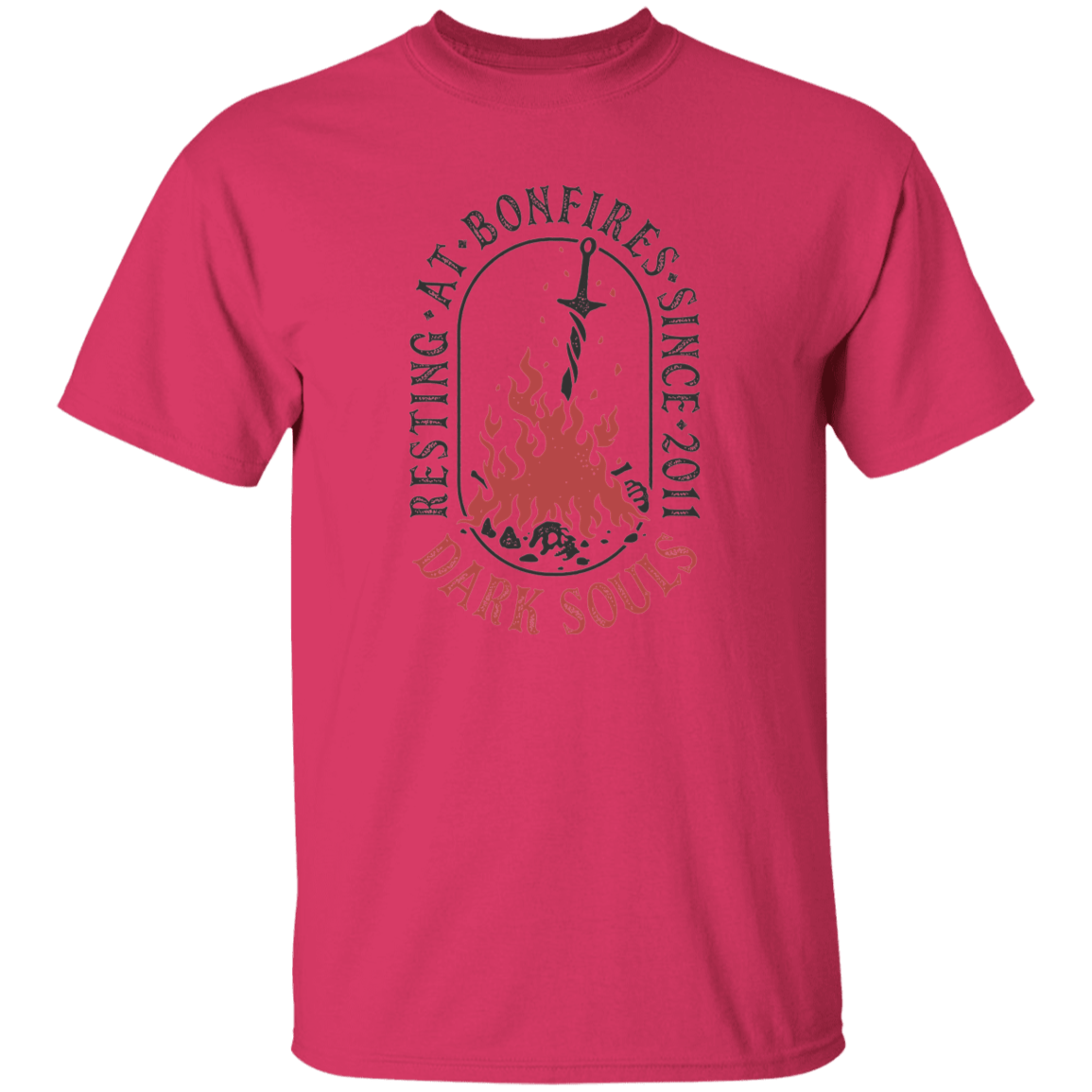 T-Shirts Heliconia / YXS Resting at Bonfires Youth T-Shirt