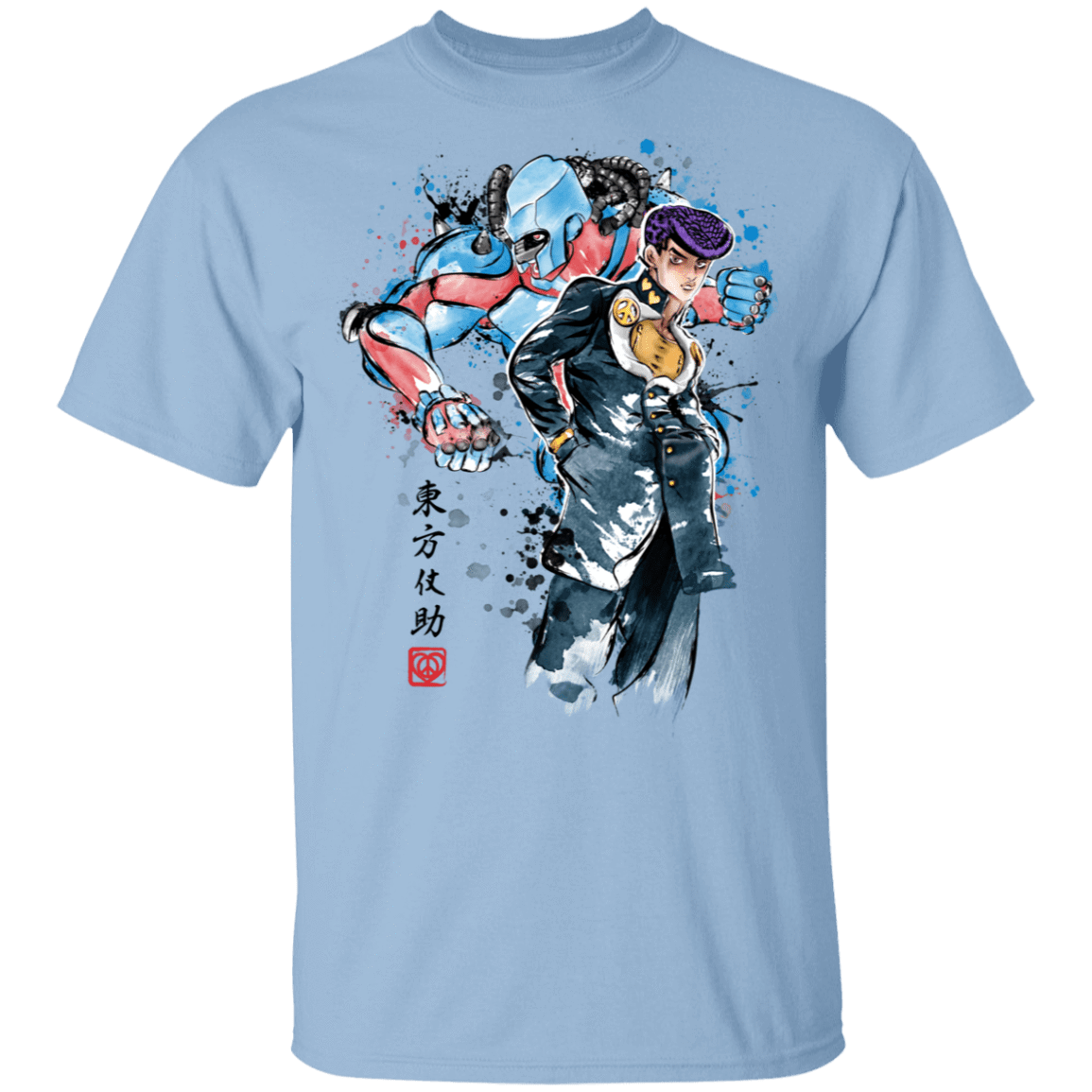 T-Shirts Light Blue / S Restoration and Regeneration Watercolor T-Shirt