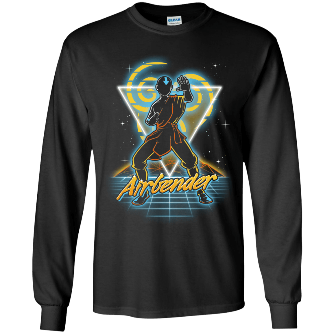 Retro Airbender Youth Long Sleeve T-Shirt