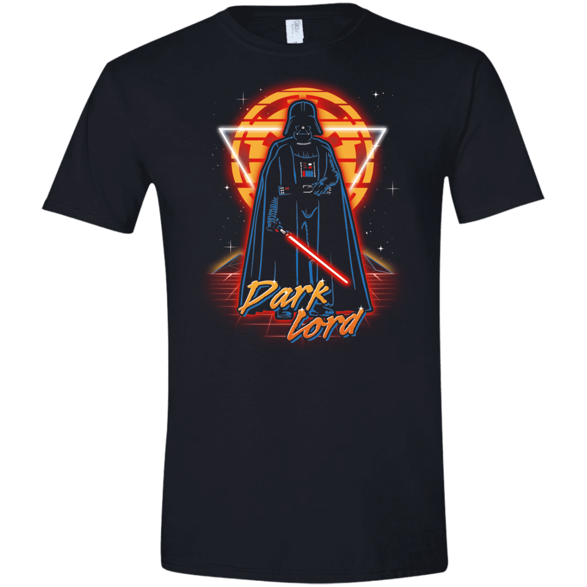 T-Shirts Black / X-Small Retro Dark Lord Men's Semi-Fitted Softstyle