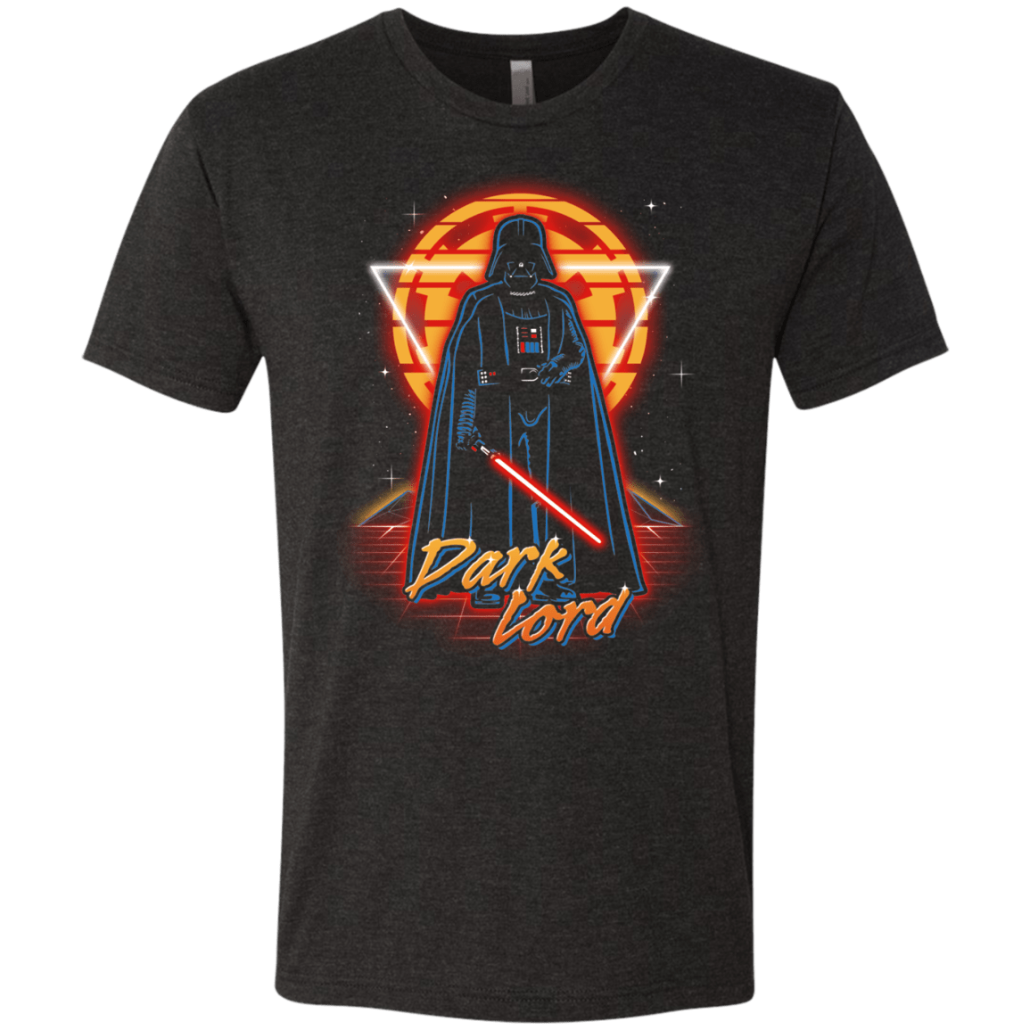 T-Shirts Vintage Black / S Retro Dark Lord Men's Triblend T-Shirt