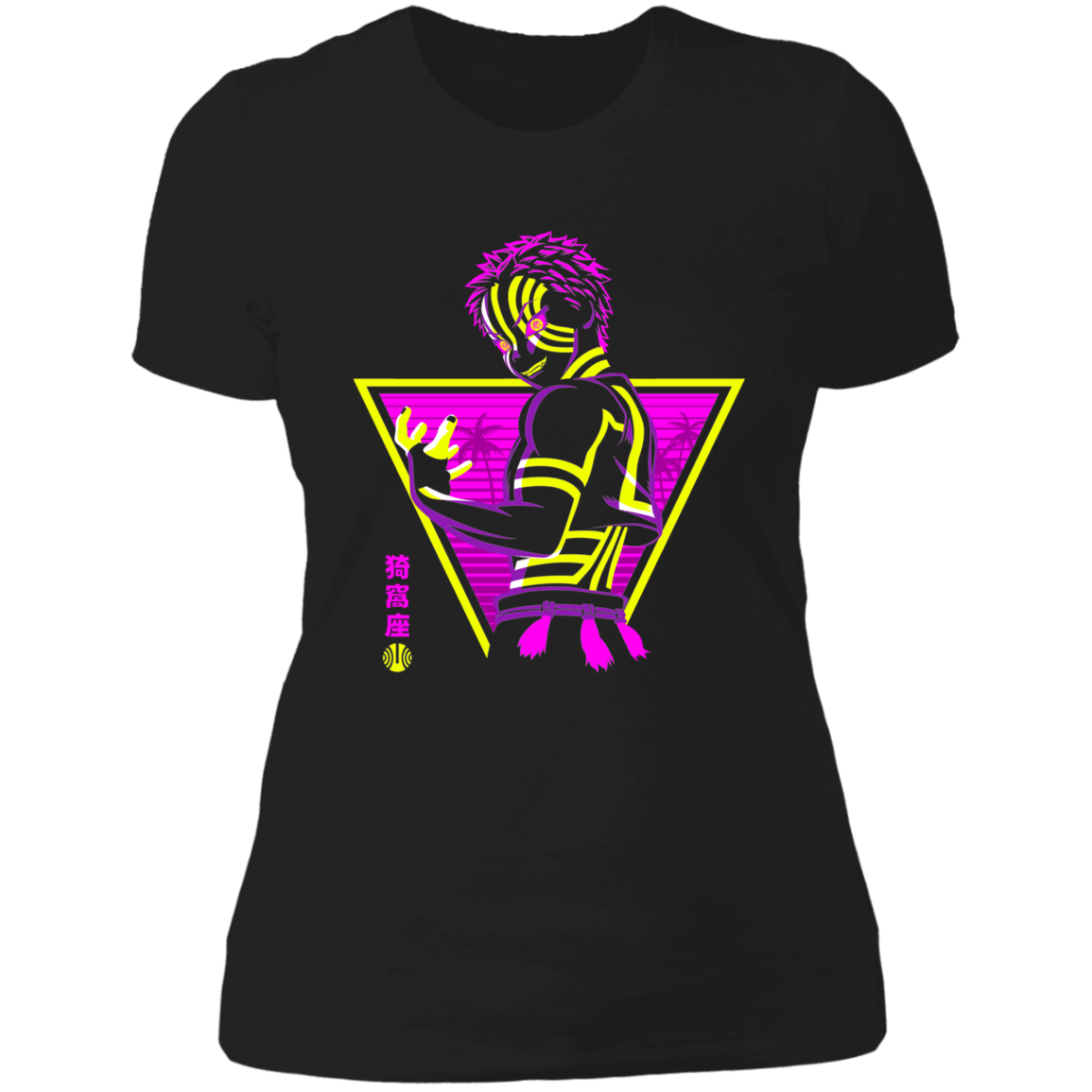 T-Shirts Black / X-Small Retro Demon Villain Women's Premium T-Shirt