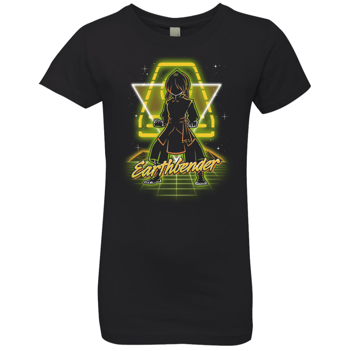 Retro Earthbender Girls Premium T-Shirt