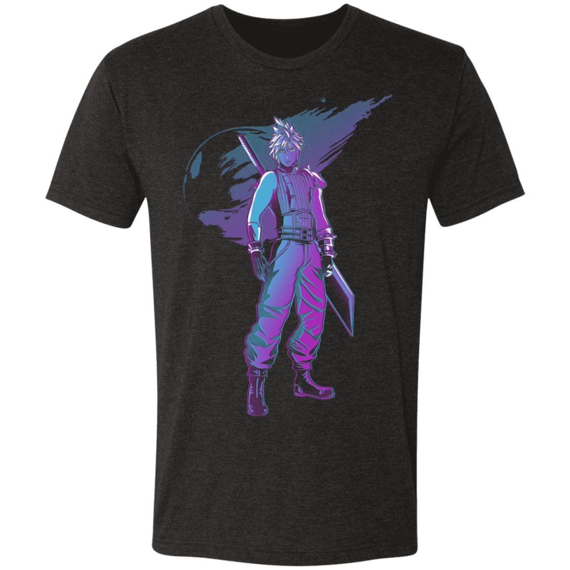 T-Shirts Vintage Black / S Retro Fantasy Men's Triblend T-Shirt