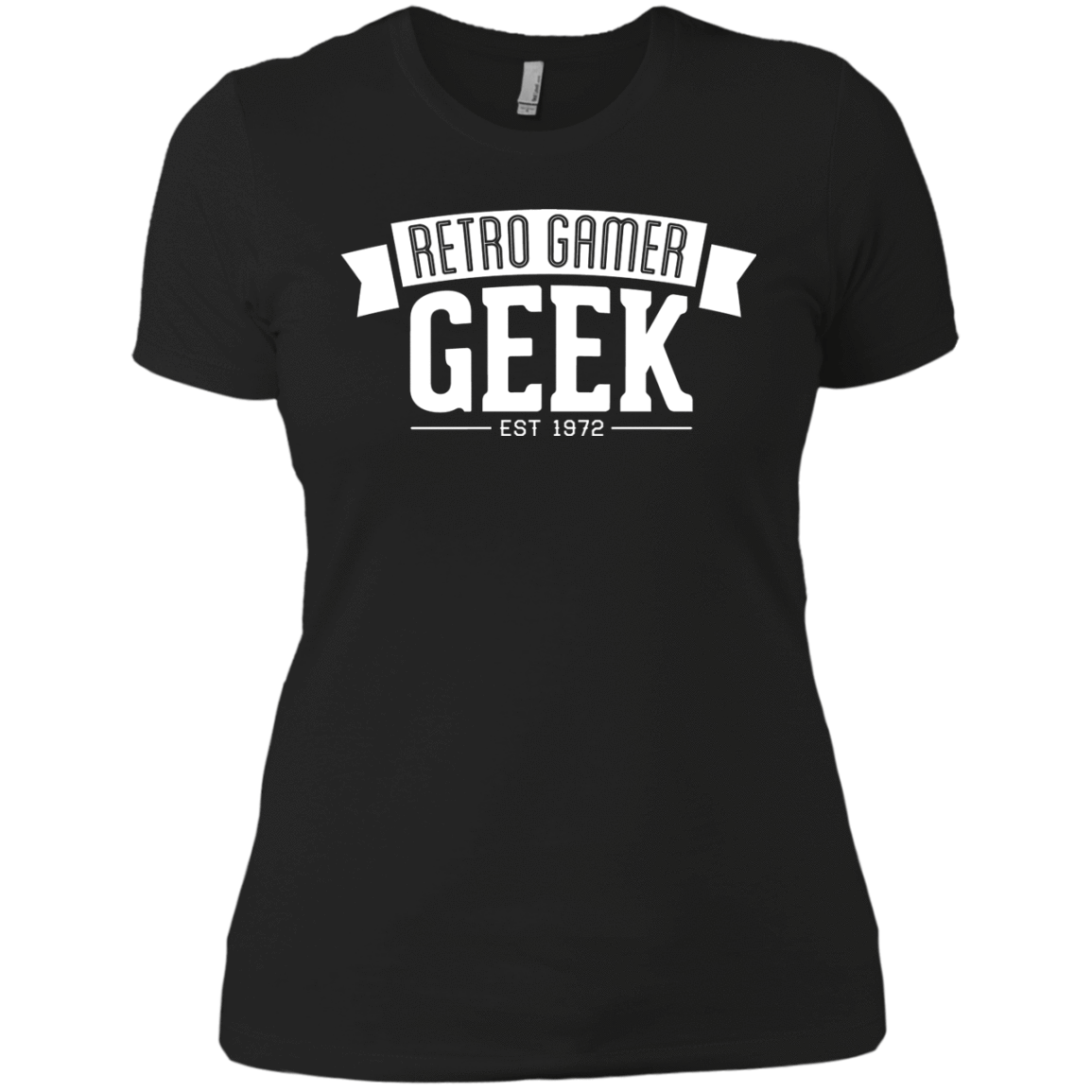 T-Shirts Black / X-Small Retro Gamer Geek Women's Premium T-Shirt