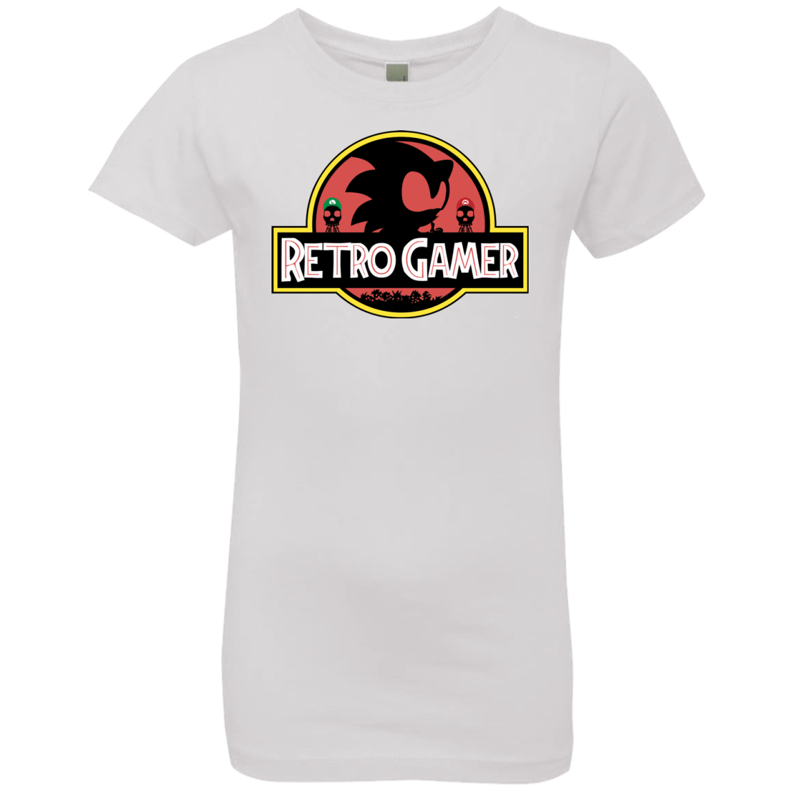 T-Shirts White / YXS Retro Gamer Girls Premium T-Shirt