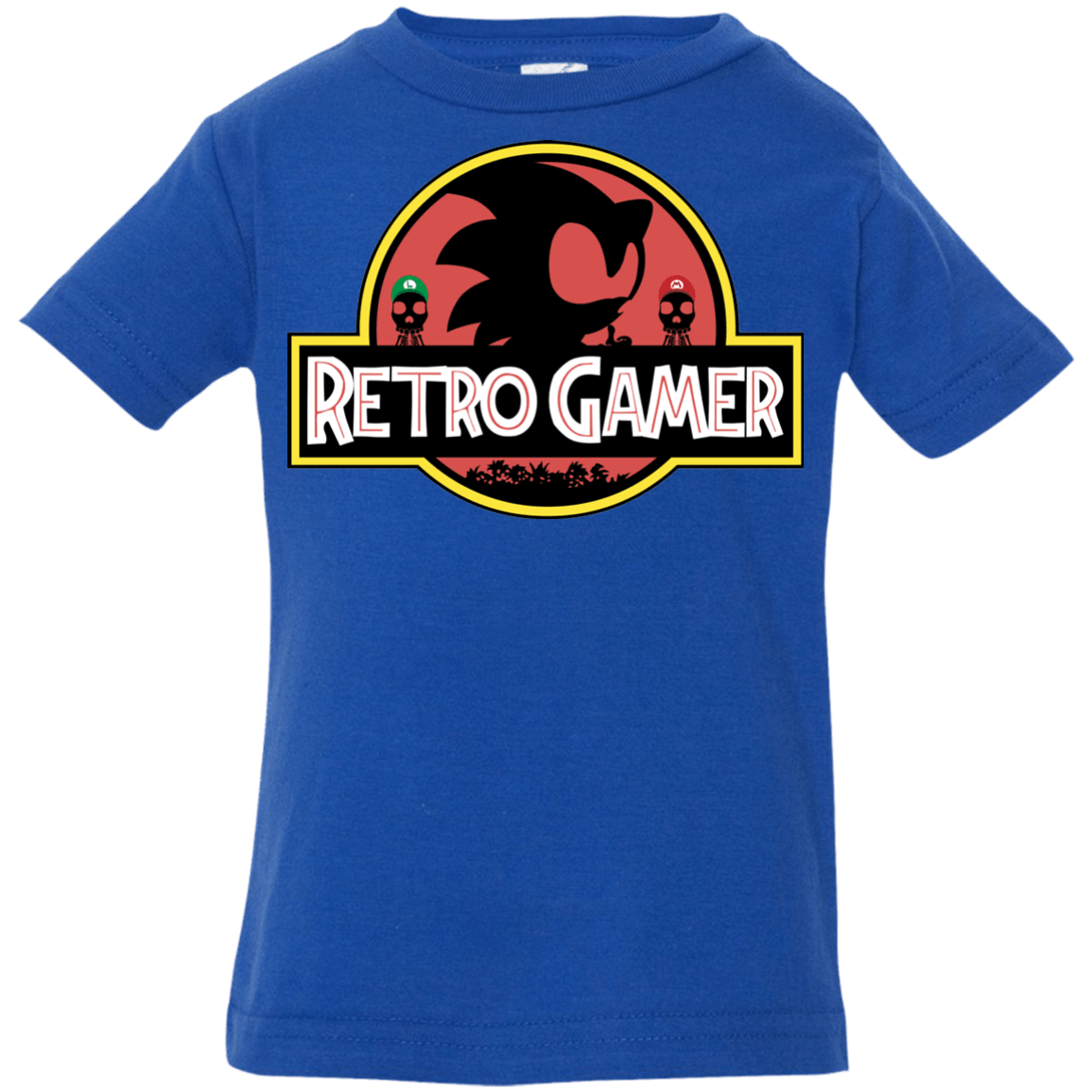 T-Shirts Royal / 6 Months Retro Gamer Infant Premium T-Shirt