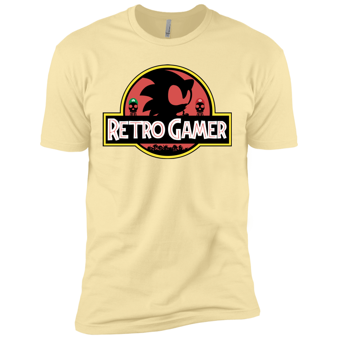 T-Shirts Banana Cream / X-Small Retro Gamer Men's Premium T-Shirt