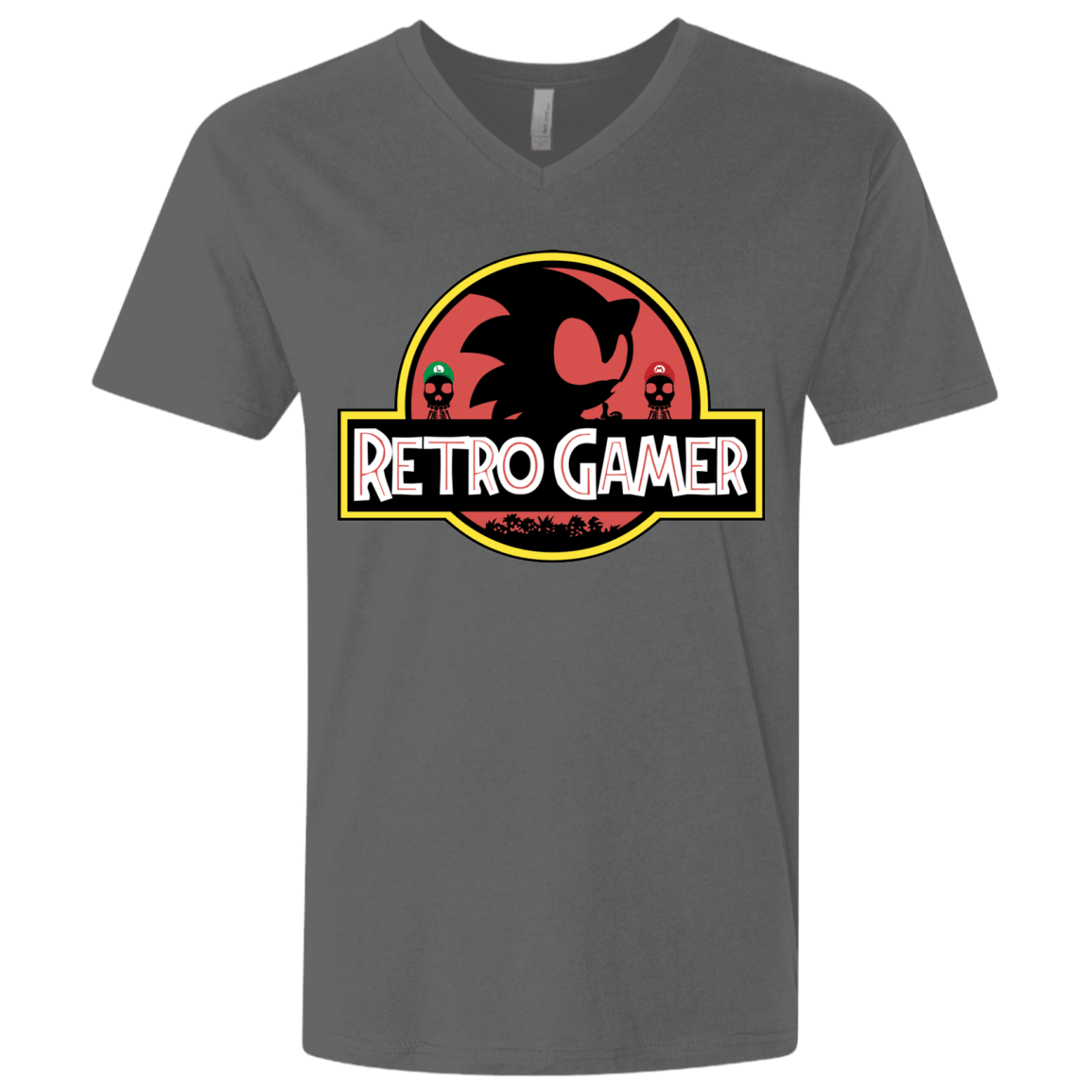 Retro Gamer Men's Premium V-Neck