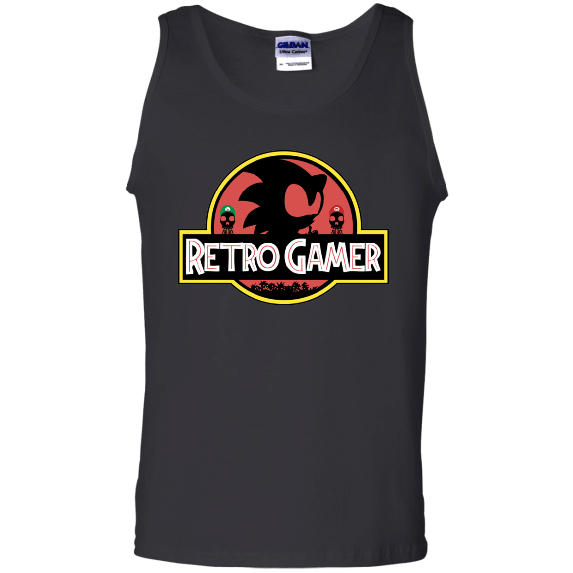 T-Shirts Black / S Retro Gamer Men's Tank Top