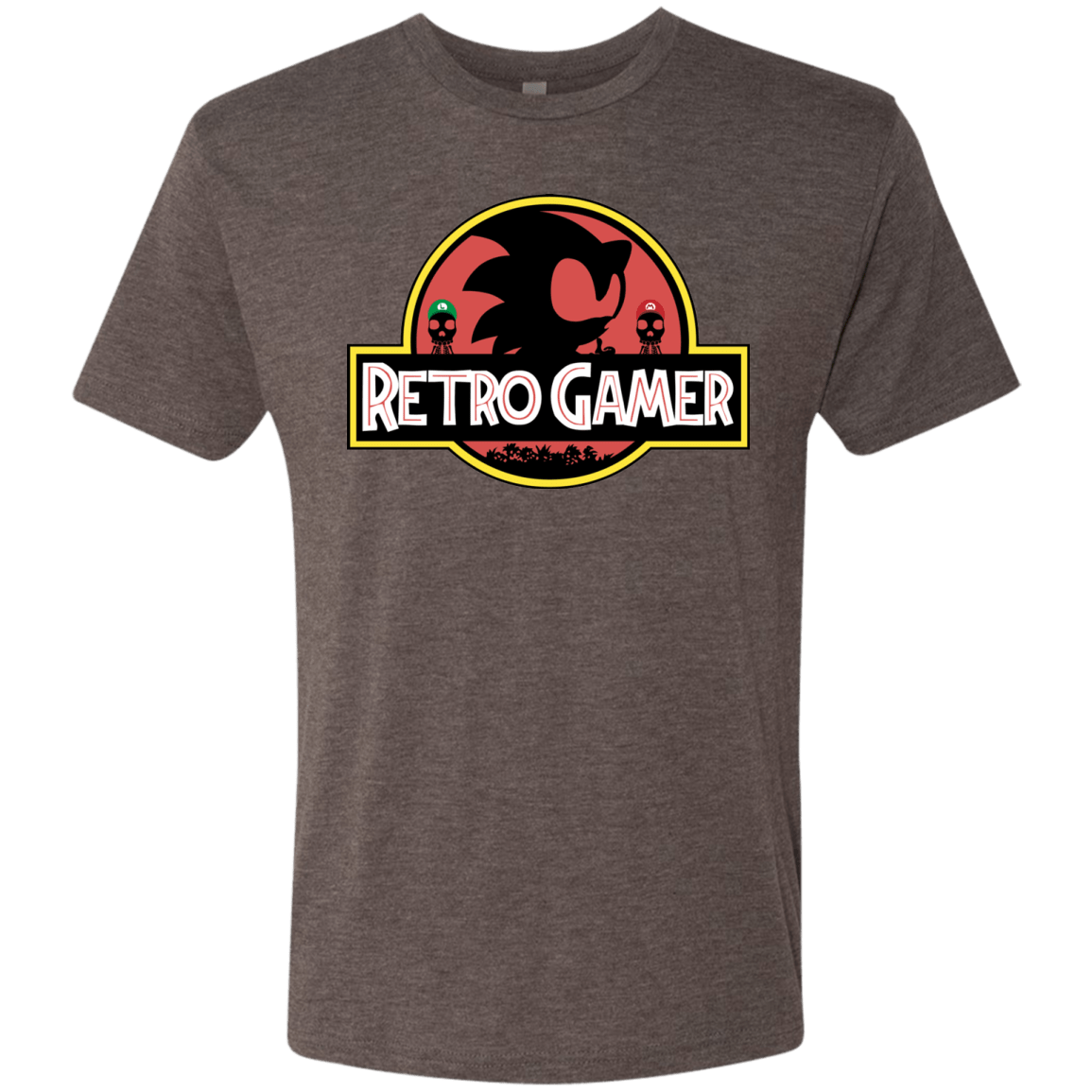 T-Shirts Macchiato / S Retro Gamer Men's Triblend T-Shirt