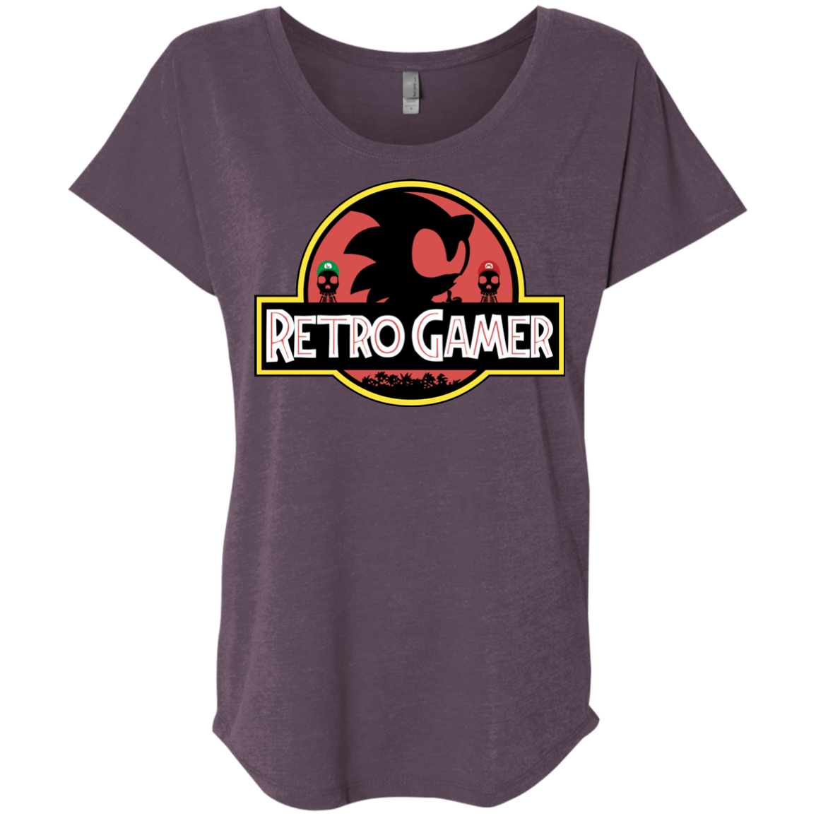 Retro Gamer Triblend Dolman Sleeve