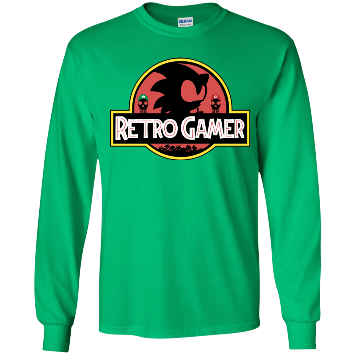Retro Gamer Youth Long Sleeve T-Shirt