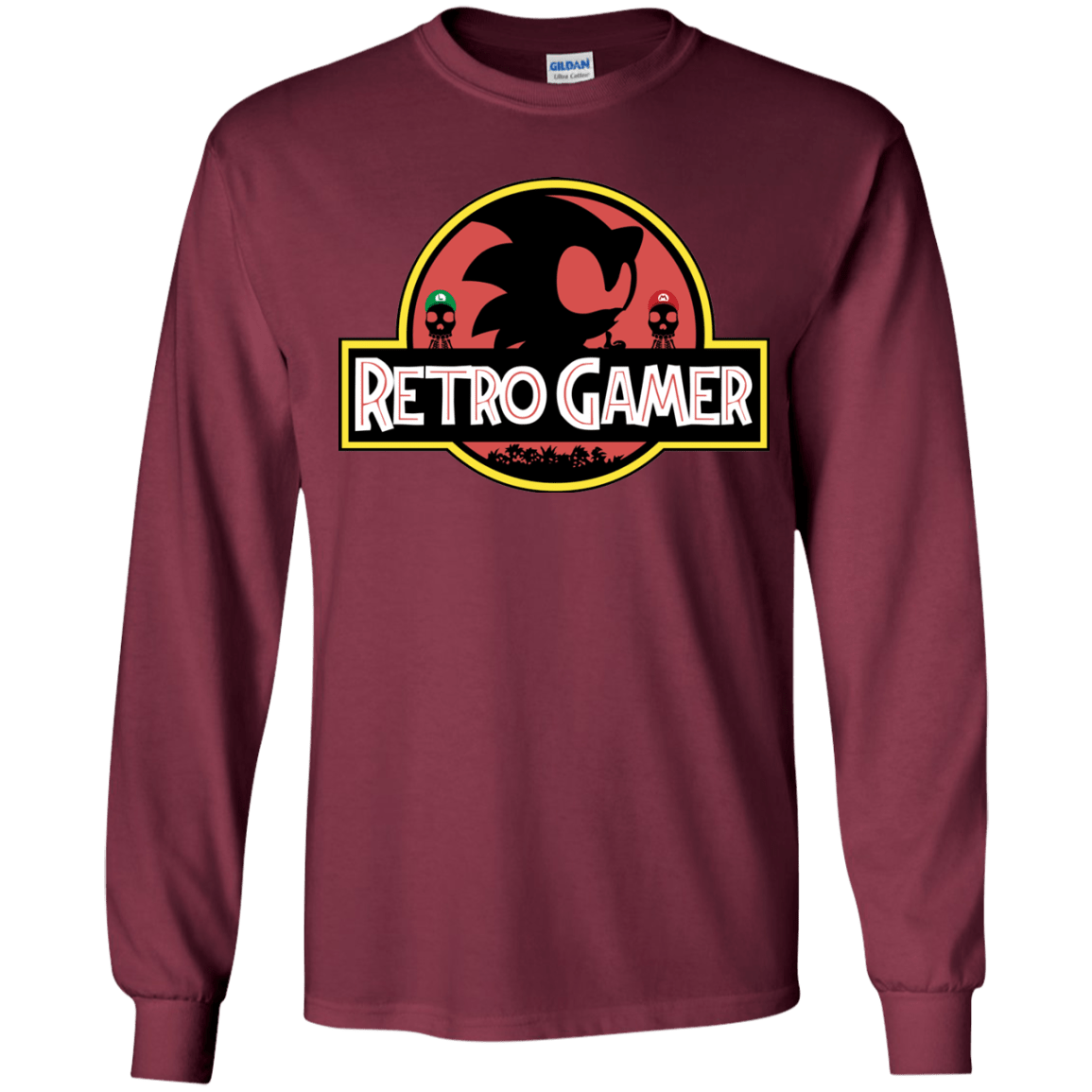 Retro Gamer Youth Long Sleeve T-Shirt