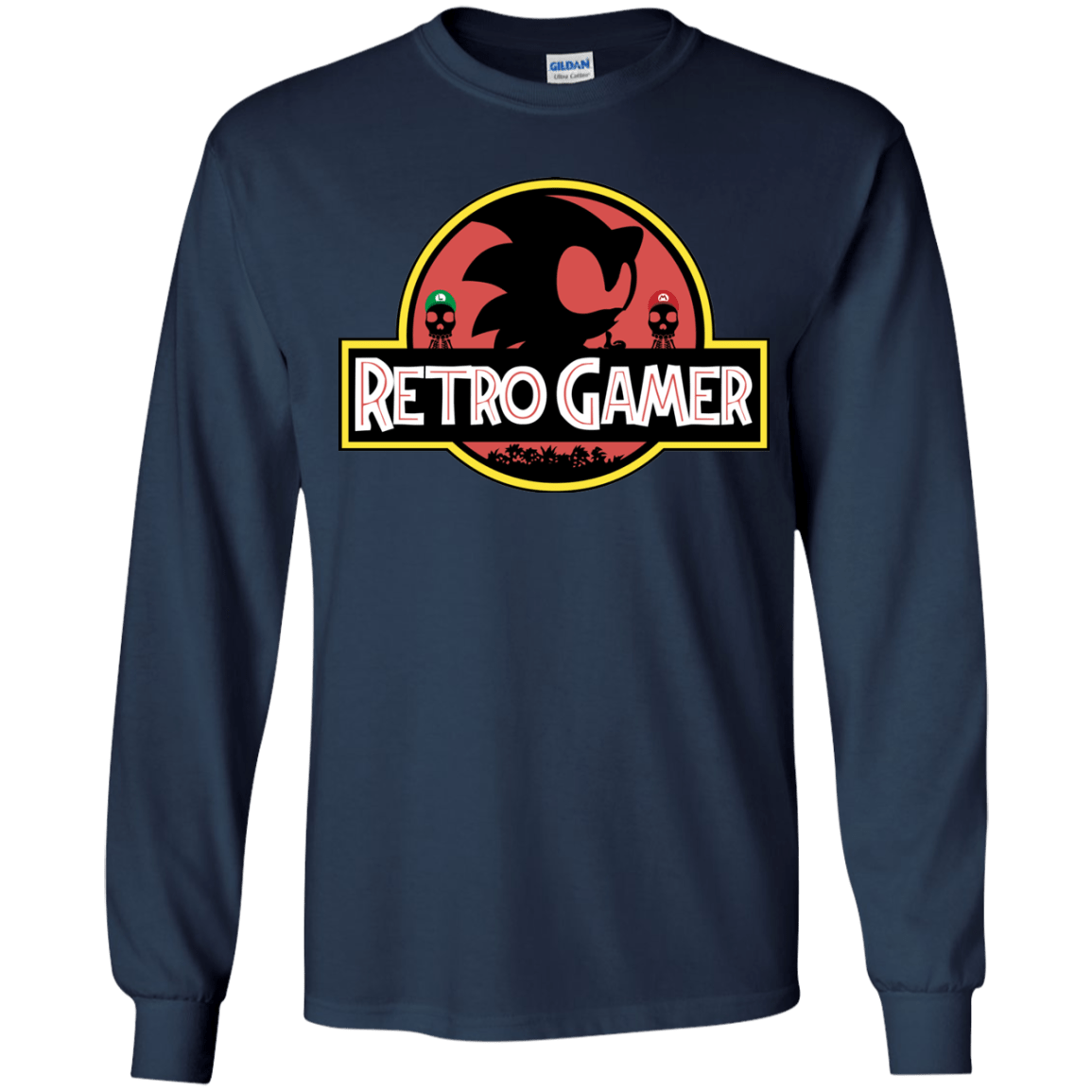 Retro Gamer Youth Long Sleeve T-Shirt
